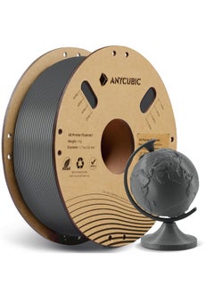 ANYCUBIC High Speed 3D Printer Filament 1.75mm, Print Up to 10X Faster, Rapid PLA Filament with High Prints Quality, Dimensional Accuracy +/- 0.02mm, Print with Most FDM 3D Printers, 1KG Spool, Gray