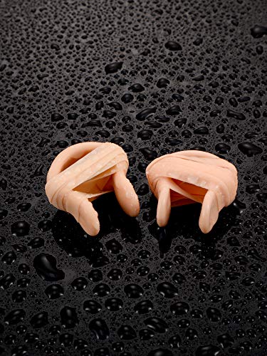 Pelopy 7 Pieces Swimming Nose Clip Silicone Nose Plug Protector with Elastic Rope for Kids and Adults Swimming Using - Image 3