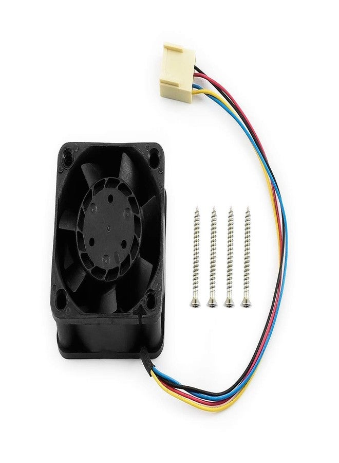 Waveshare Dedicated DC 5V Cooling Fan Compatible with NVIDIA Jetson Nano Developer Kit and B01 Version PWM Speed Adjustment Strong Cooling Air Fan 40mm×40mm×20mm with 4PIN Reverse-Proof Connector - Image 1