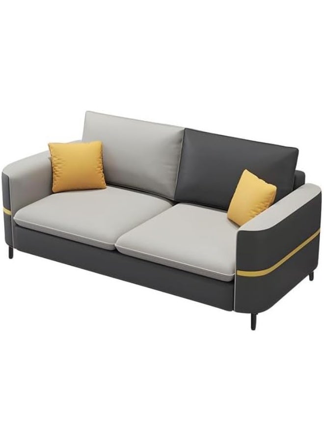 Comfynest Modern Tech Cloth Upholstered Solid Wood Frame Sofa