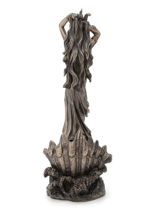 فيرونيز ديزاين تمثال أفروديت الصاعدة من البحر من تصميم فيرونيز، بطول 11.5 بوصة، إلهة يونانية رومانية، بلمسة نهائية من البرونز العتيق - Image 4