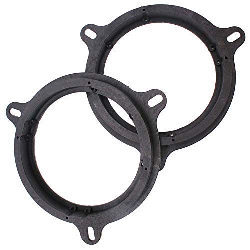AUTUT 2Pcs 6.5-Inch Dia Car Speaker Spacer Ring Adapter 20mm Depth Bracket Extender Accessory Compatible with Nissan TEANA LIVINA TIIDA SYLPHY if Applicable - Image 5