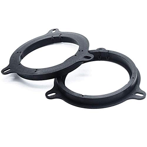 AUTUT 2Pcs 6.5-Inch Dia Car Speaker Spacer Ring Adapter 20mm Depth Bracket Extender Accessory Compatible with Nissan TEANA LIVINA TIIDA SYLPHY if Applicable - Image 2