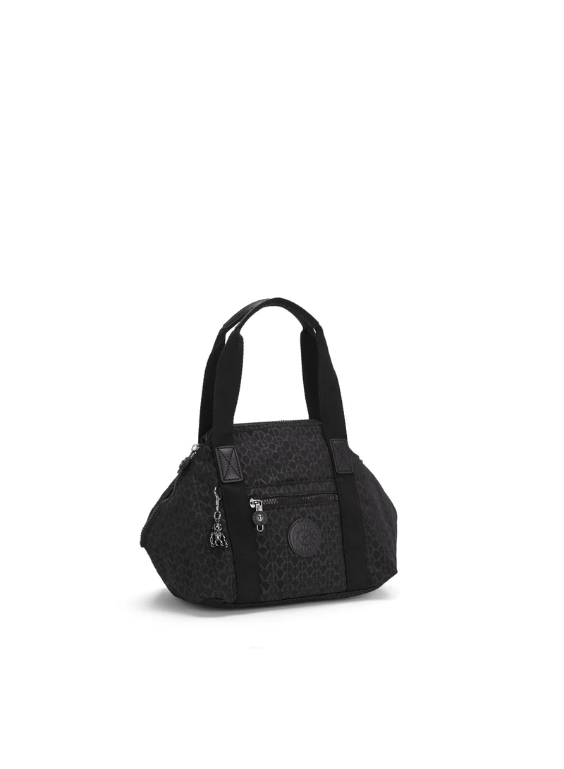 kipling Mall Handbag With Removable Shoulder Strap Art Mini Signature Em