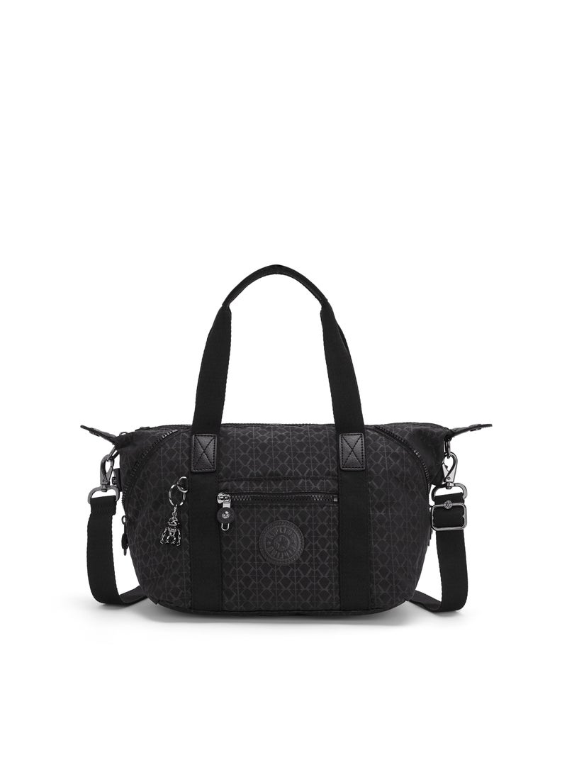 kipling Mall Handbag With Removable Shoulder Strap Art Mini Signature Em  - Image 1