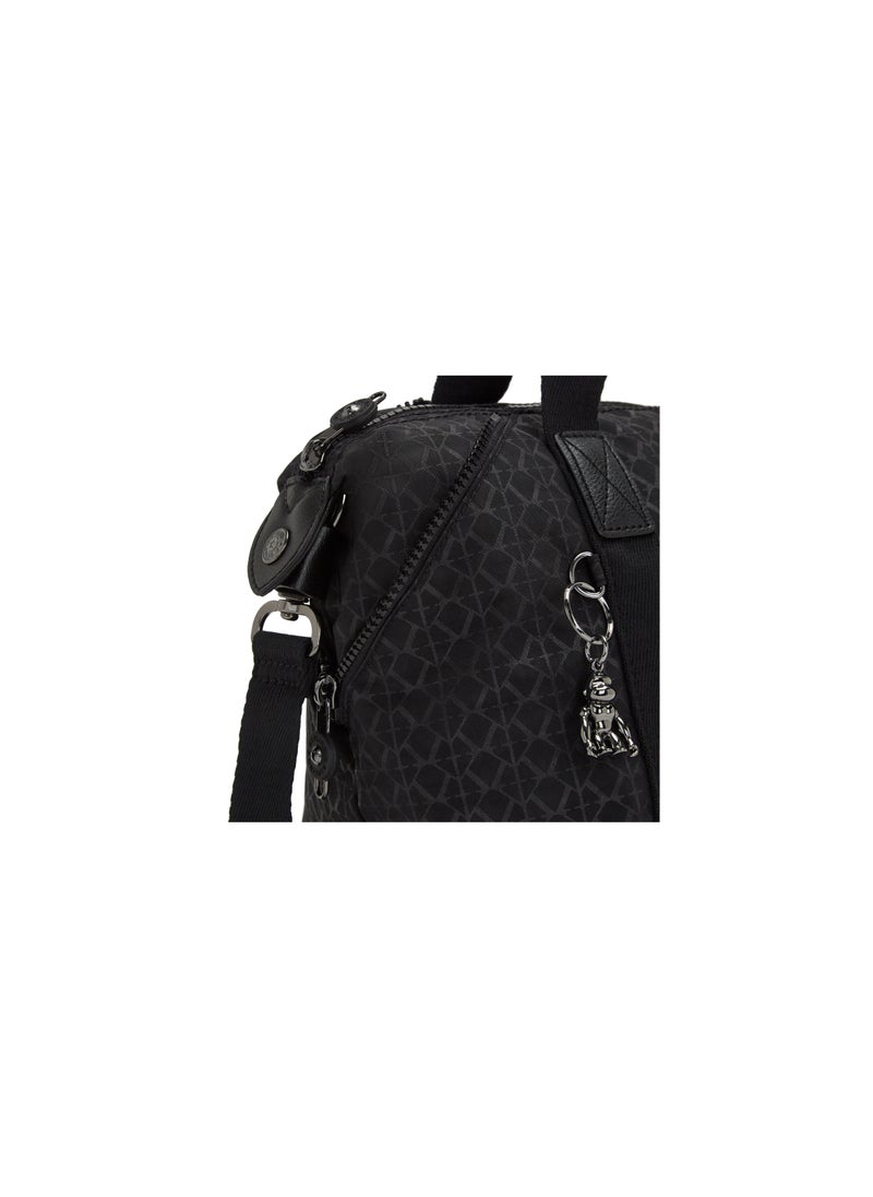 kipling Mall Handbag With Removable Shoulder Strap Art Mini Signature Em  - Image 5