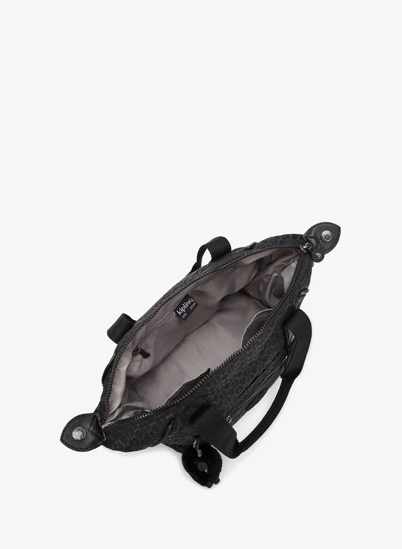 kipling  Art Mini Mall Handbag With Removable Shoulder Strap - Signature Em for Women | Best Price UAE