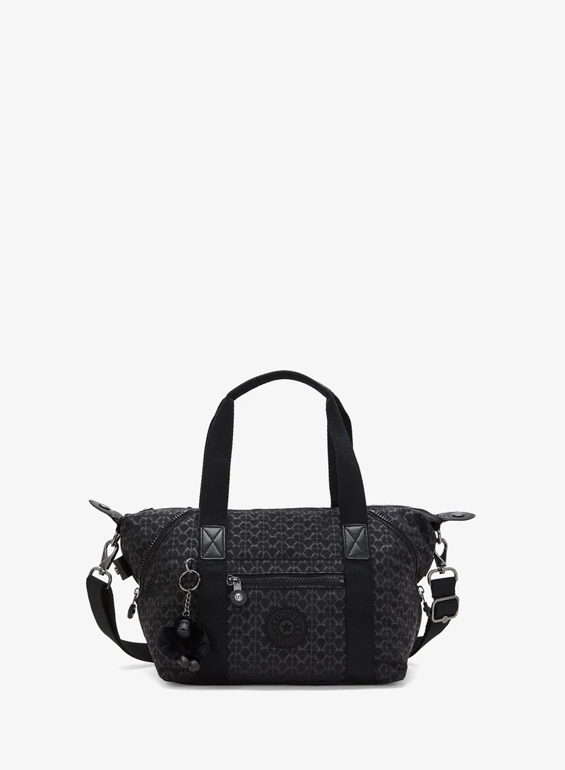 kipling Art Mini Mall Handbag With Removable Shoulder Strap - Signature Em