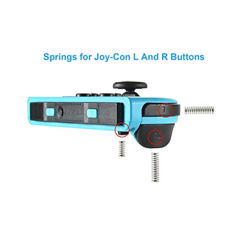 EMiEN Replacement Full Screws Springs Set For Nintendo Switch Joy-con Controller, EMiEN Philip’s Triwing Head Screws Replacement for Switch Joy-con - Image 3