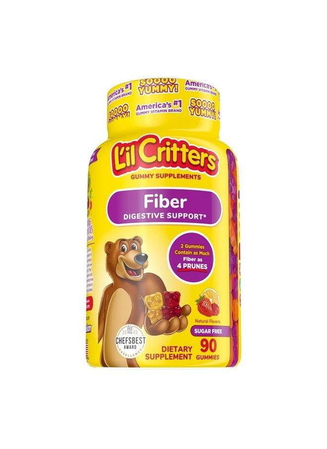 Lil Critters - L'il Critters Kids Fiber Gummy Bears Supplement, 90 Count - Image 1