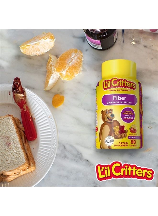 Lil Critters - L'il Critters Kids Fiber Gummy Bears Supplement, 90 Count - Image 1