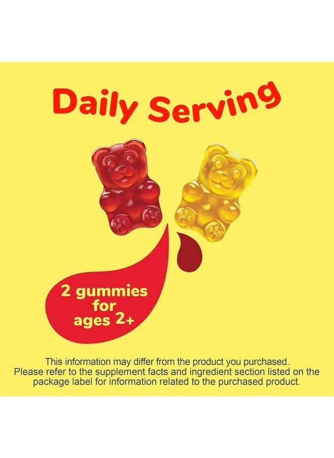 Lil Critters - L'il Critters Kids Fiber Gummy Bears Supplement, 90 Count - Image 1