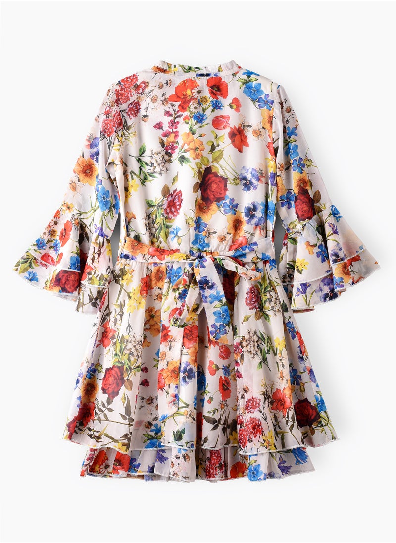 Jelliene Tween Trends: Floral Crush Dress Breezy Style & Effortless Confidence  - Image 2