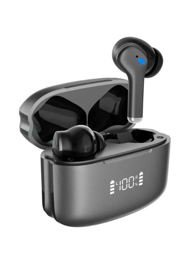 TWS ANKRIYUL TWS Wireless Earbuds, Noise Reduction Headphones with LED Power Display Charging Case, HiFi Stereo Earphones, in-Ear Headsets with Mic - Image 2