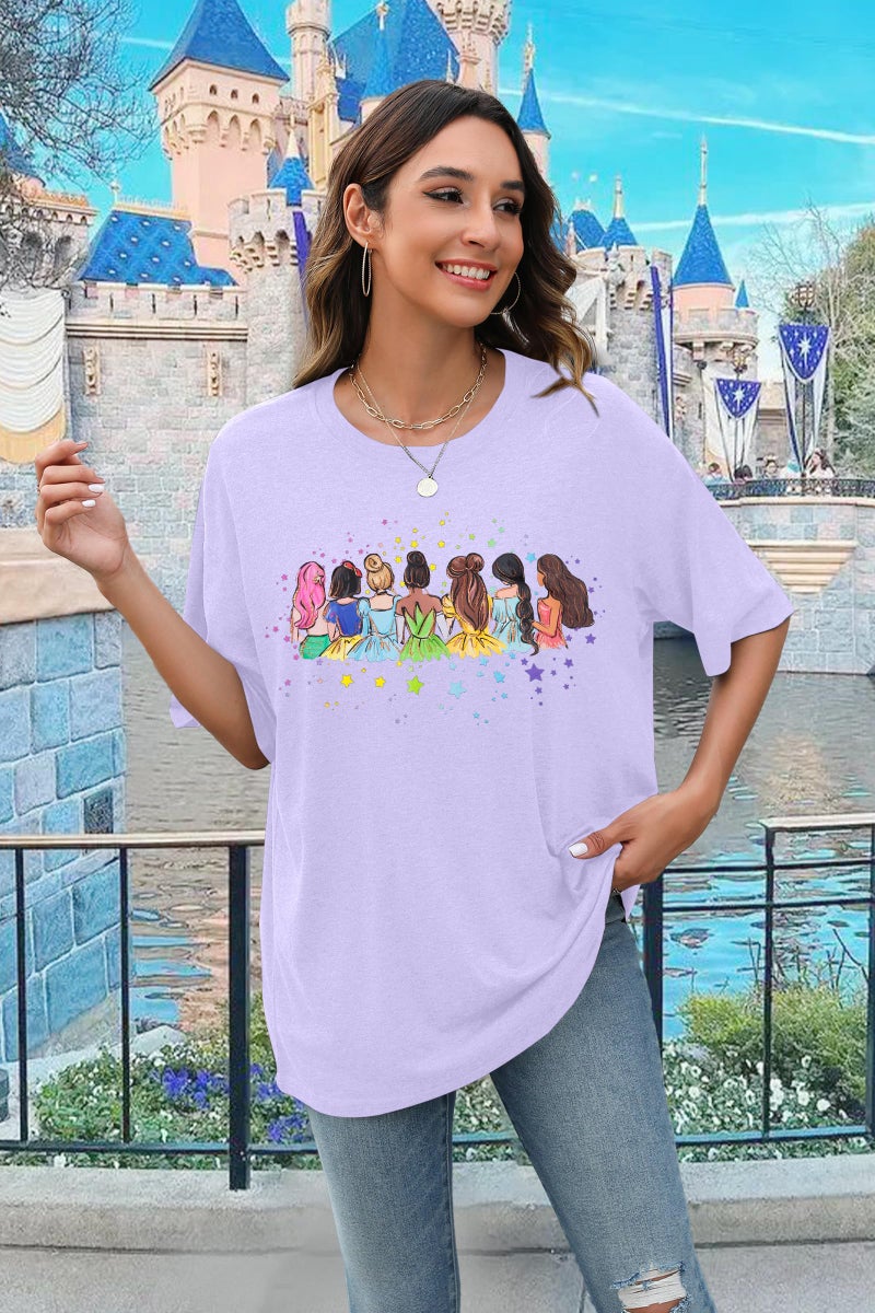 UNIQUEONE Magical Shirt for Women: Magic Kingdom Tshirt Princess Shirt Family Vacation Trip Tee - Image 2