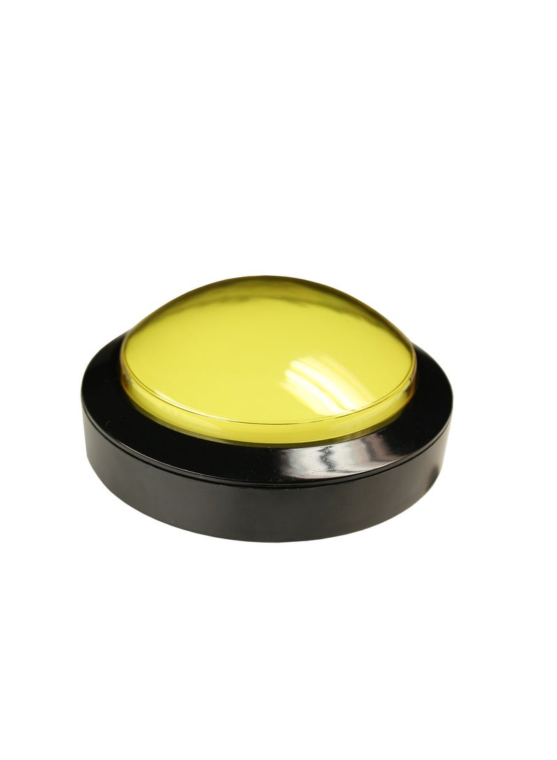 KNP KNP Push Button Switch 100mm Yellow is a large durable push button switch designed for high visibility applications where size and color are key factors Its bright yellow color ensures it stands out making it ideal for emergency stops or high use control panels.  - Image 2