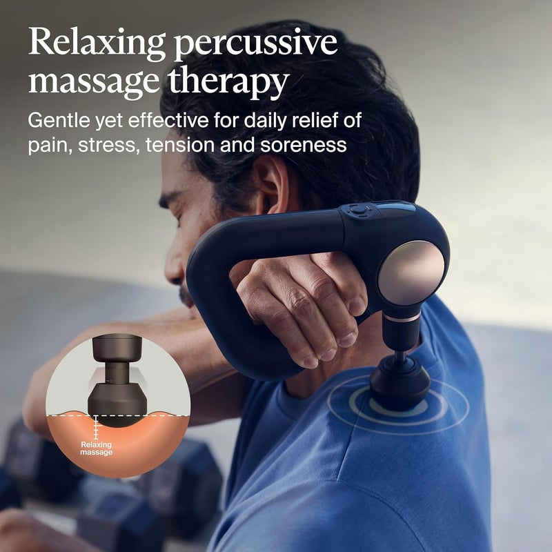 TheraGun Sense by Therabody  Deep Tissue Massage Gun with Preloaded Routines for Stress Relief Pain Relief  Muscle Soreness in Neck Back Leg Knee and Shoulder Black - Image 3