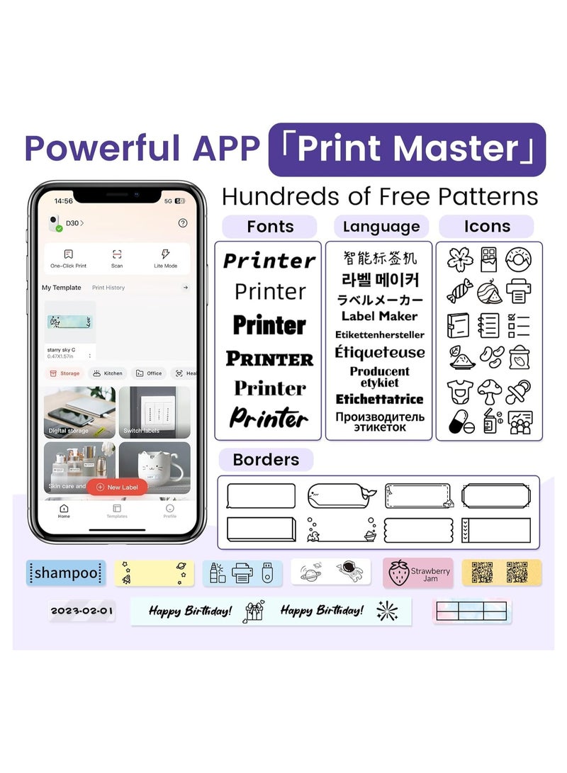 فوميمو آلة صنع ملصقات صغيرة بتقنية البلوتوث - Image 4