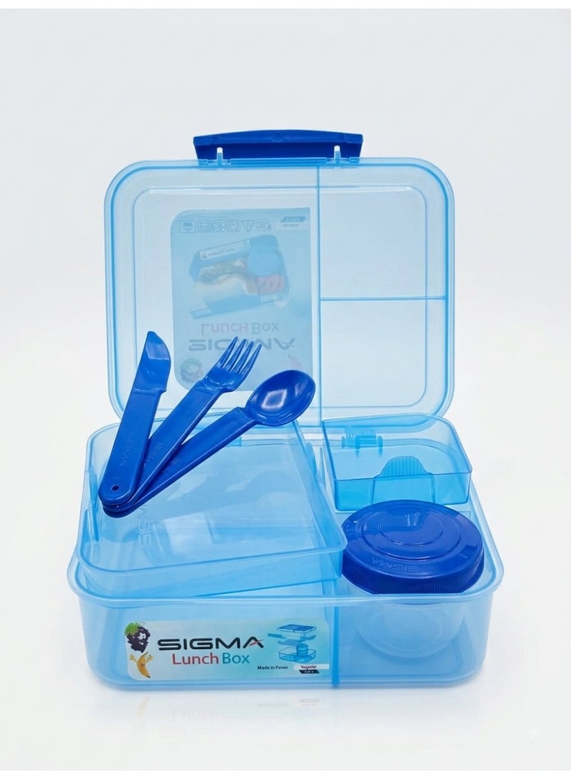SIGMA LUNCH BOX 1.650L LI BLUE - Image 2
