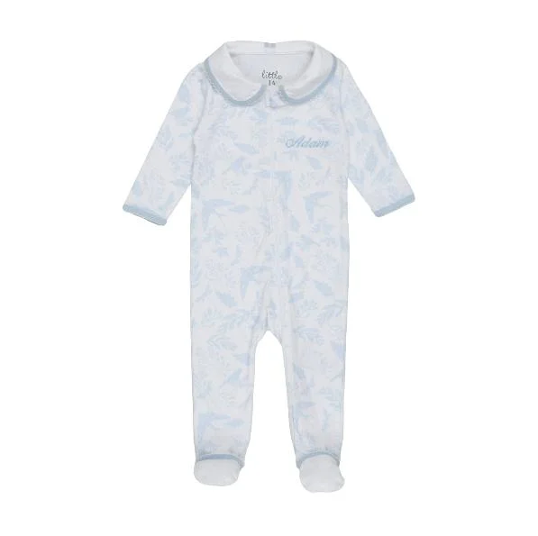 ليتل اي ايه مجموعة عناق تغريد الطيور أزرق