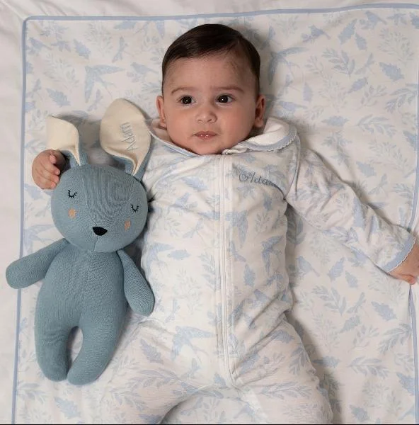 ليتل اي ايه مجموعة عناق تغريد الطيور أزرق