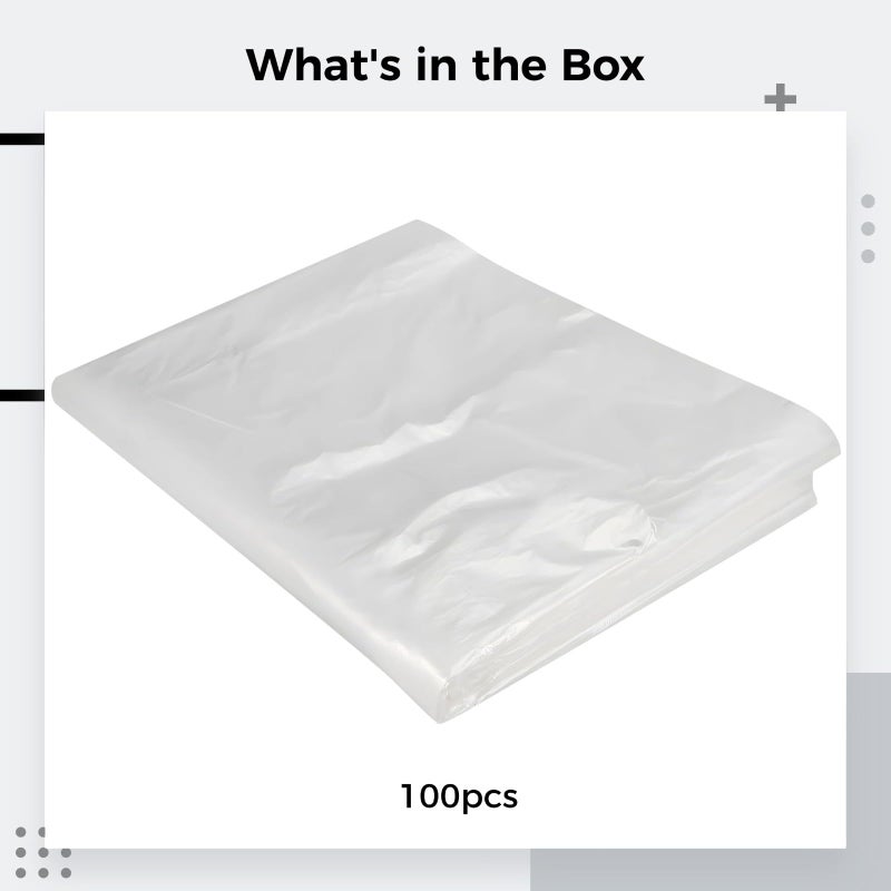 Waterproof Disposable Barber Capes 100 Pcs 35 4 X 47 2 Inches Plastic Hairdressing Capes - Image 4