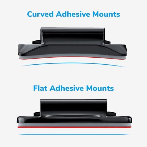 Sametop Helmet Sticky Mounts Adhesive Buckle Mount Screw Accessory Kit Compatible with GoPro Hero 13 12 11 10 Max 9 8 7 6 5 Session DJI Osmo Insta360 AKASO Action Cameras (12 in 1) - Image 2