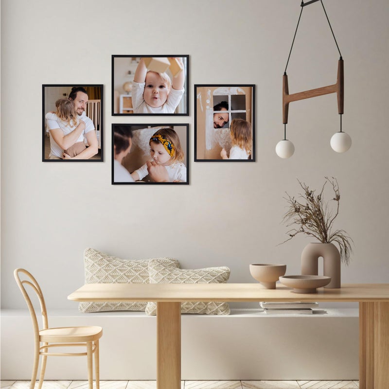 Lavezee 11x14 Poster Frame عرض أسود 11 × 14 بوصة إطار صورة الصورة للجدار والطاولة من 1 - Image 5