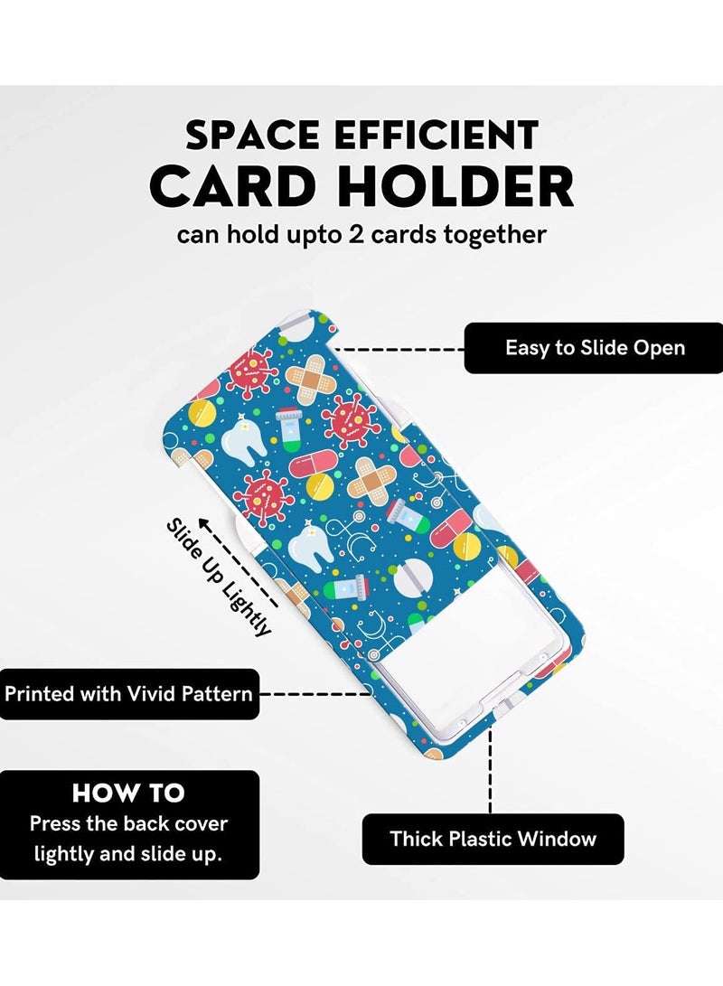 NIIMBOT ID Badge Holder with Lanyard and Retractable Badge Reel Clip, Keychain Lanyard Name Card Vertical ID Protector, ID Card Holder Keychain Name Badge Clip for Women Men - Image 4