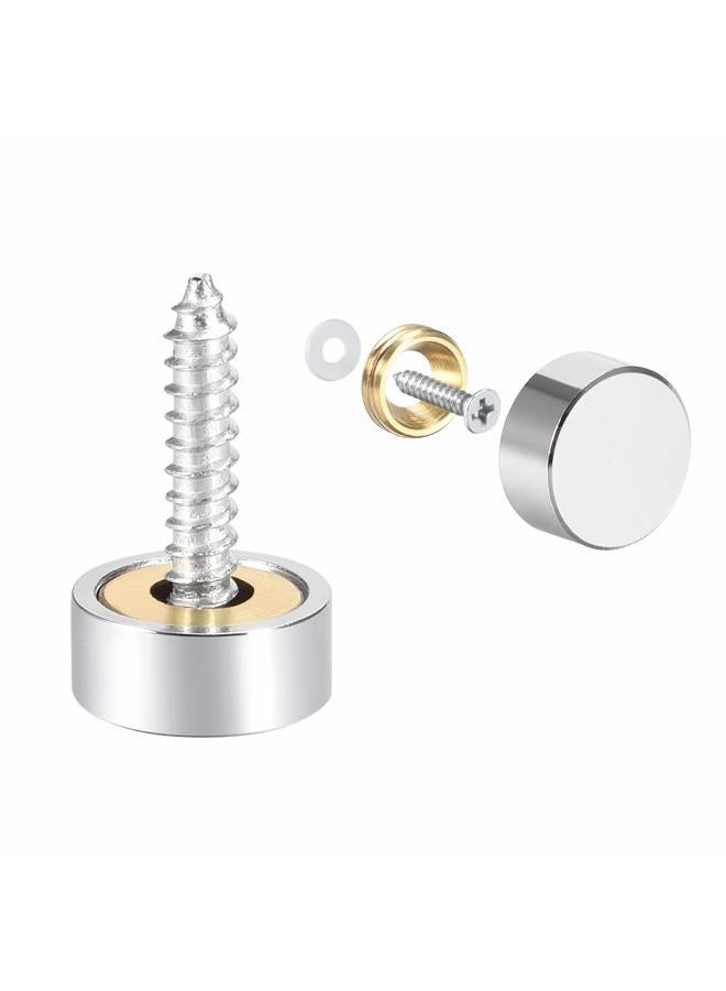 uxcell Mirror Screws Decorative Cap Cover Nail 12 mm a19030200ux0582 - Image 1