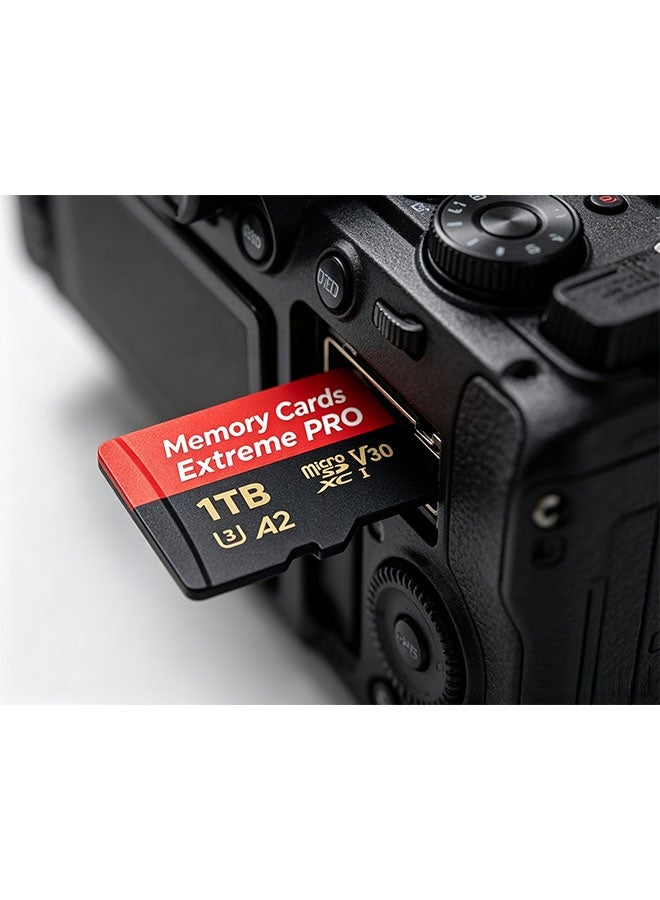 1TB high-end storage card, microSDXC type, supports full HD video, suitable for smartphones, dashcam, action cameras and surveillance cameras. - Image 2