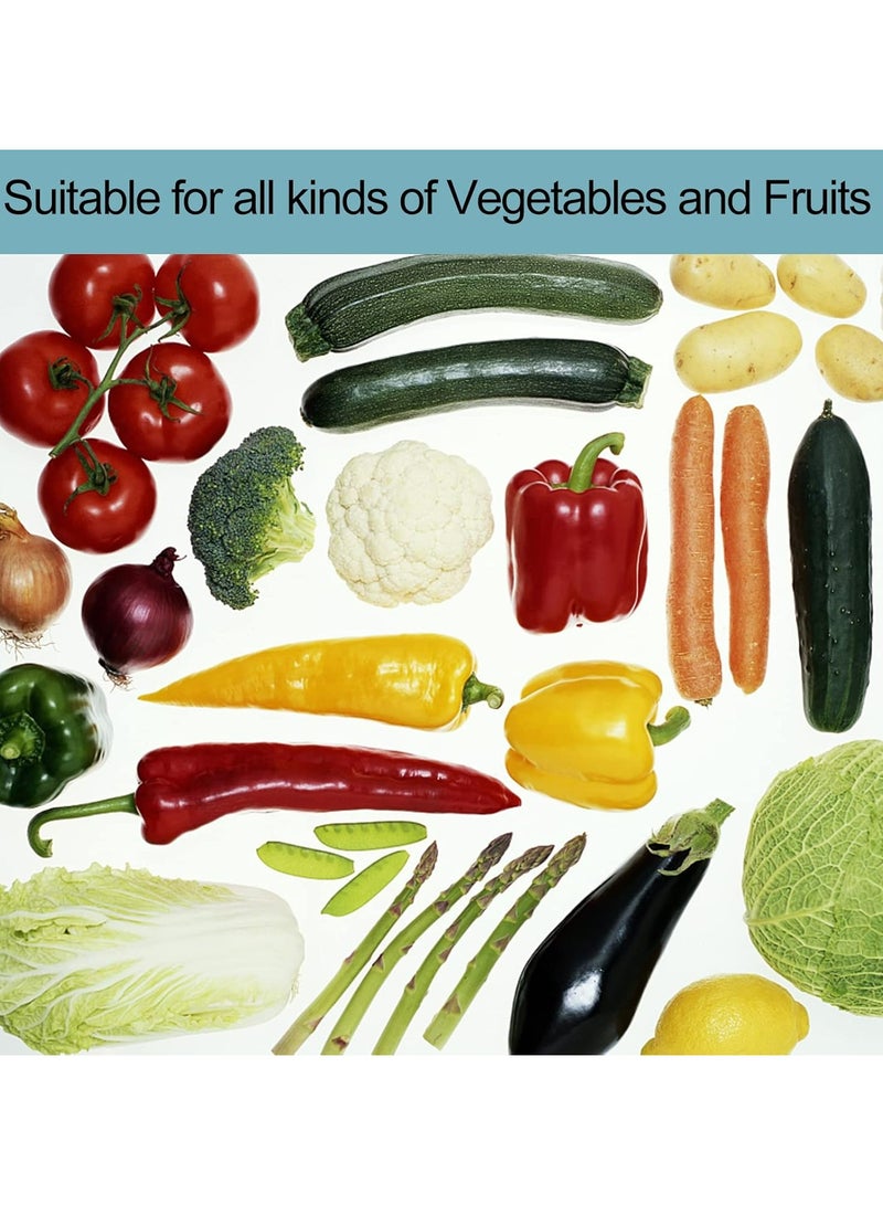 أوزيغالور فرشاة تنظيف الخضروات 2 قطعة بمقبض غير قابل للانزلاق وشعيرات مرنة وقاسية، مناسبة للبطاطس والجزر والذرة - Image 5