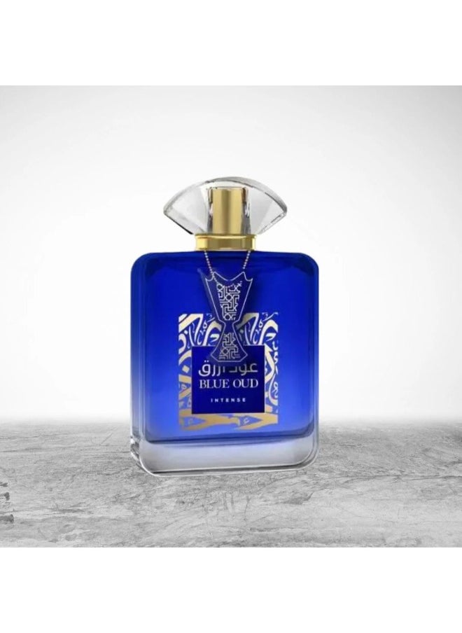 AFAQ - Blue Oud Intense - Oriental Eau de Parfum for Men - 100ml - Image 1