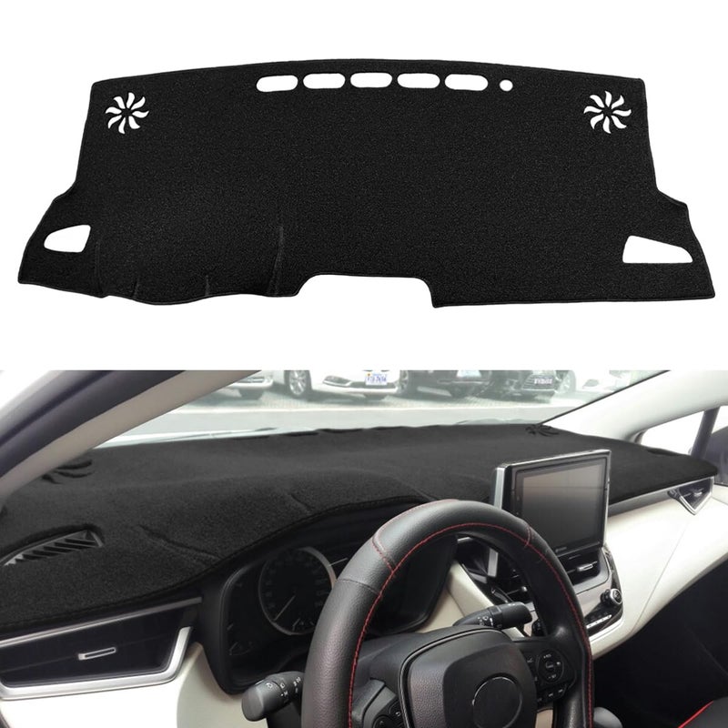Dash Cover Mat Custom Fit for Toyota Corolla Hatchback Cross Hybrid 2020 2021 2022 2023 2024 2025 Dashboard Cover Pad Carpet Protector F93