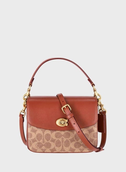 Cassie Crossbody Bag 19 in Signature Canvas