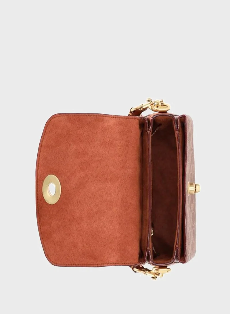 COACH Cassie Crossbody Bag 19 in Signature Canvas