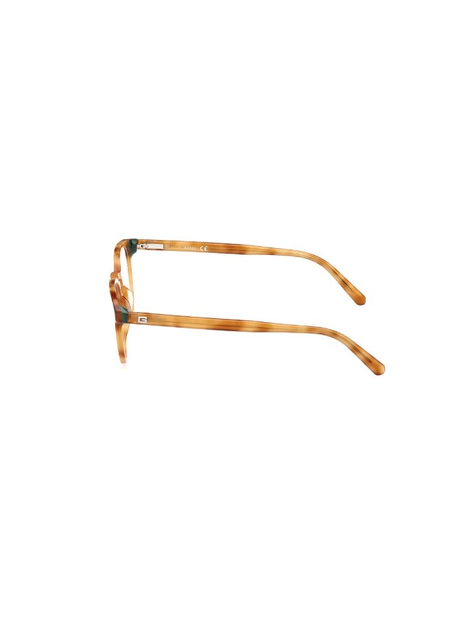 GUESS Gu50069 Square Acetate Frames For Men Size 49, Havana - Image 2