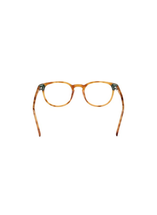 GUESS Gu50069 Square Acetate Frames For Men Size 49, Havana - Image 4