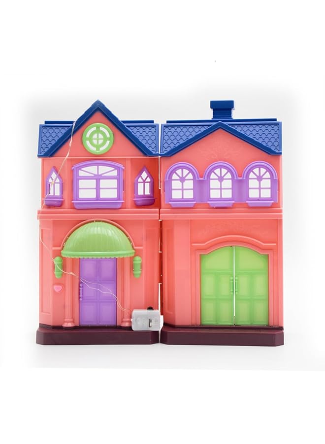 IToys Leisurelytime Dollhouse Playset With Doll Accessories 43 Cm X 33 Cm X 15 Cm - Image 4