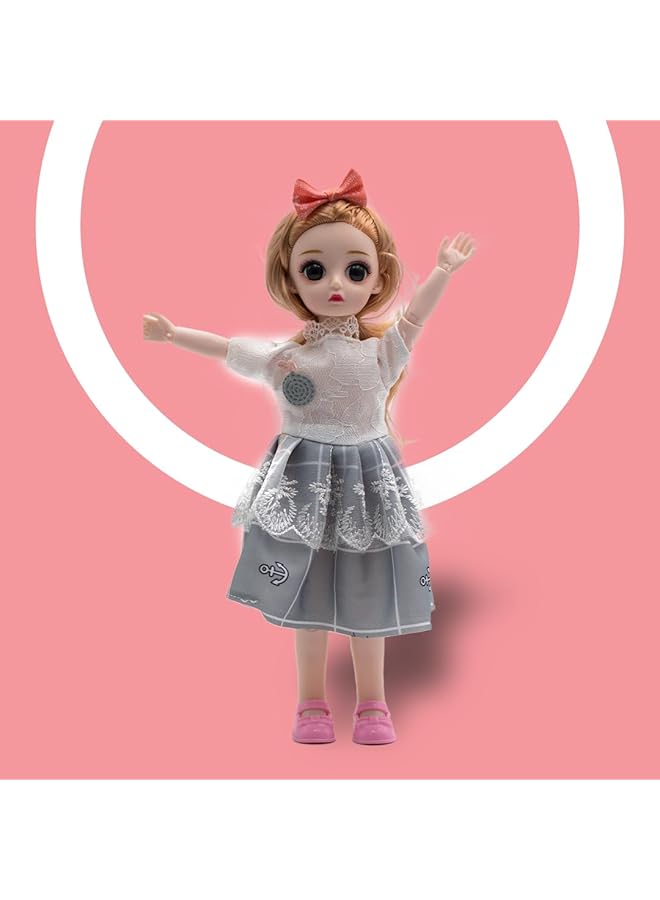 IToys Leisurelytime Dollhouse Playset With Doll Accessories 43 Cm X 33 Cm X 15 Cm - Image 2