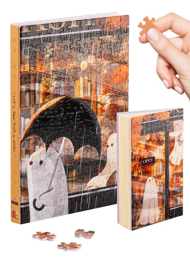 PieceRelax A5 3D Puzzle Journal for Adults, 300 Piece Plastic Jigsaw Book Cover (Includes Notebook) - Katherine Blower - Shelter, Unique Gift [YA1071] - Image 1