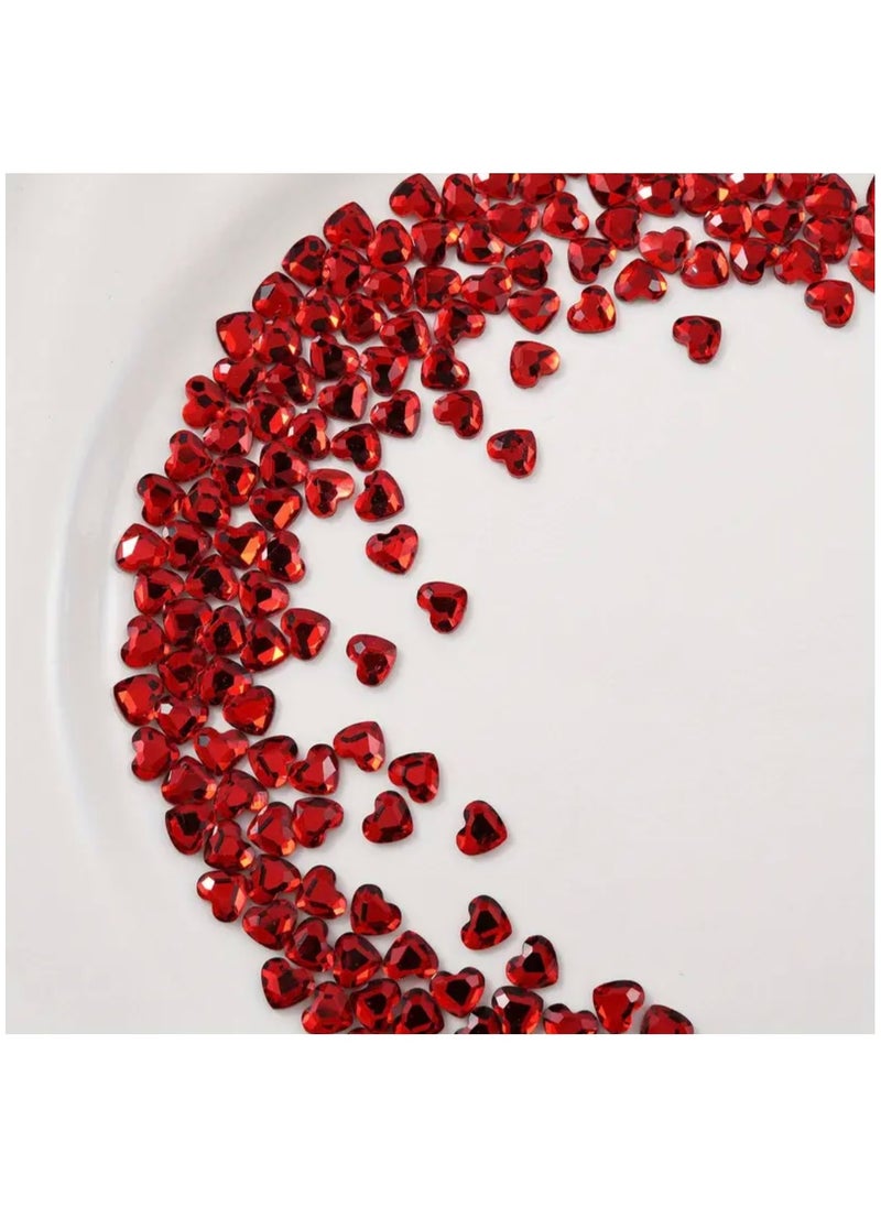 100pcs 1.2cm/0.5in Heart-shaped Sparkling Flat Acrylic Valentine's Day Wedding Decoration DIY Crafts - pzsku/Z3D3B5D39252FB17B464BZ/45/_/1740491025/3e259732-dff7-47a3-acb9-bf478d33ef12