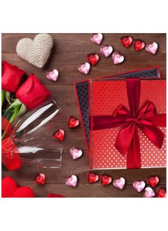 Just Quality 100pcs 1.2cm/0.5in Heart-shaped Sparkling Flat Acrylic Valentine's Day Wedding Decoration DIY Crafts  - Image 5