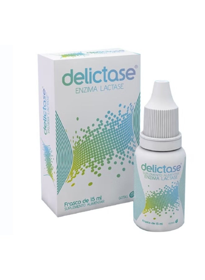 Lactase Enzyme Oral Drops 15 mL | Digestive Support & Lactose Intolerance Aid for Babies