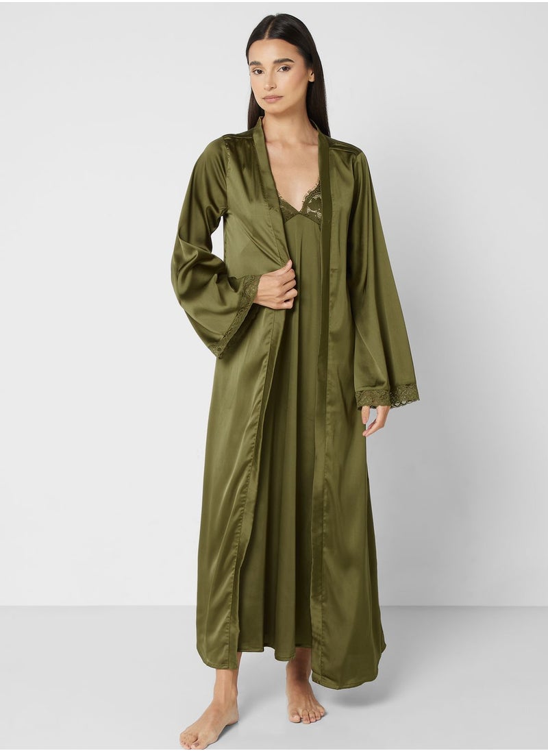 Khizana - 4 Piece Pyjama Set - Image 1