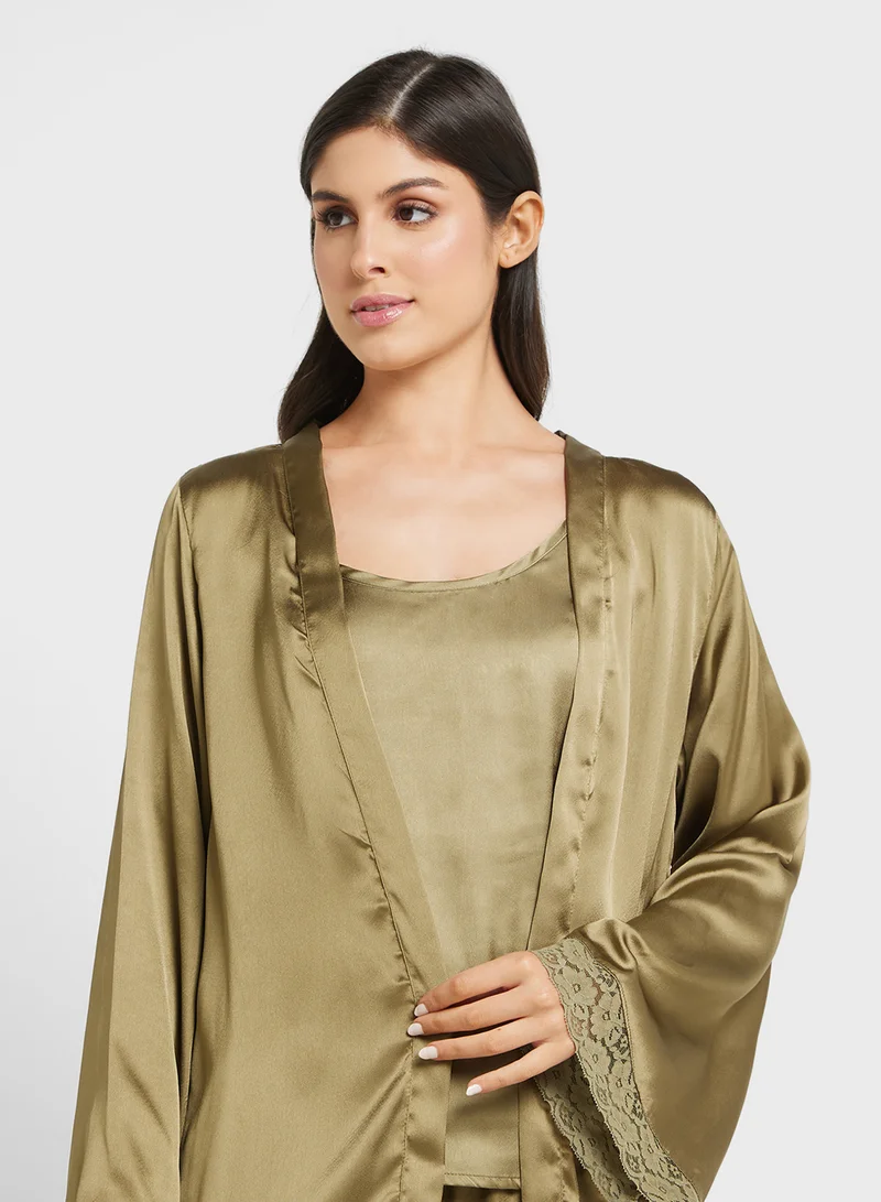 Khizana 4 Piece Pyjama Set