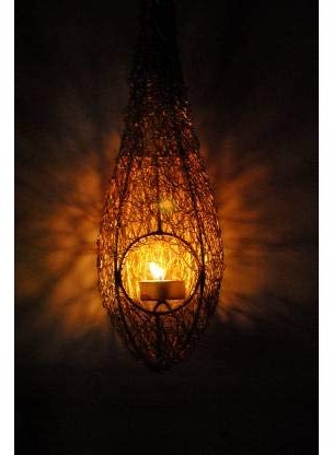 Balloonistics Mesh Nest Shape Tealight Candle Holder - Diwali Lamp Holder, tealight Candle Holder, Traditional Style Candle Holder, Diwali Diya Holder  - Image 4