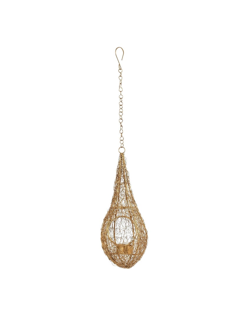 Balloonistics Mesh Nest Shape Tealight Candle Holder - Diwali Lamp Holder, tealight Candle Holder, Traditional Style Candle Holder, Diwali Diya Holder  - Image 1