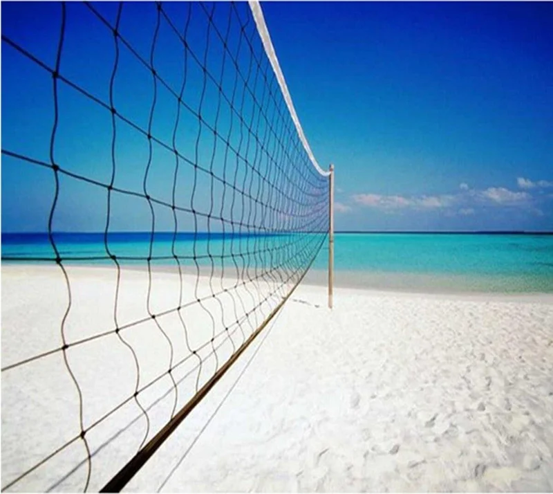 ماشو تريند 9.5 Meter Volleyball Net Surrounded on 4 Sides - 1 Meter Volleyball Net