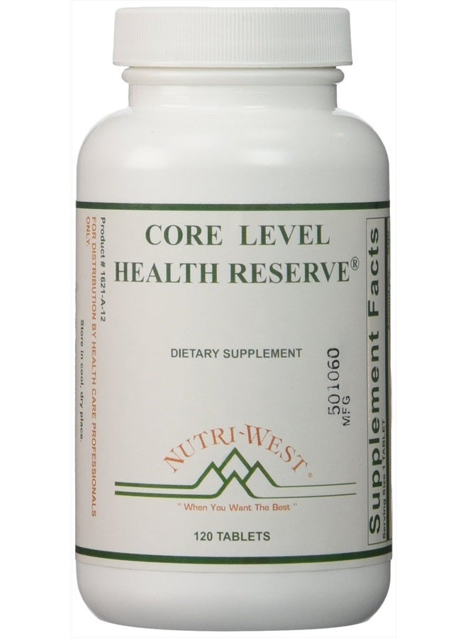 Nutri-West Core Level Health Reserve - 120 Tablets by Nutri West - Image 1
